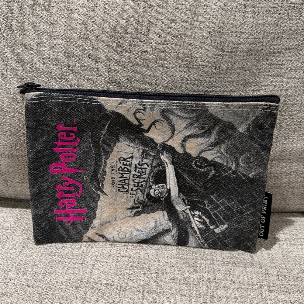 Out of Print Harry Potter and The Chamber of Secrets Pouch used